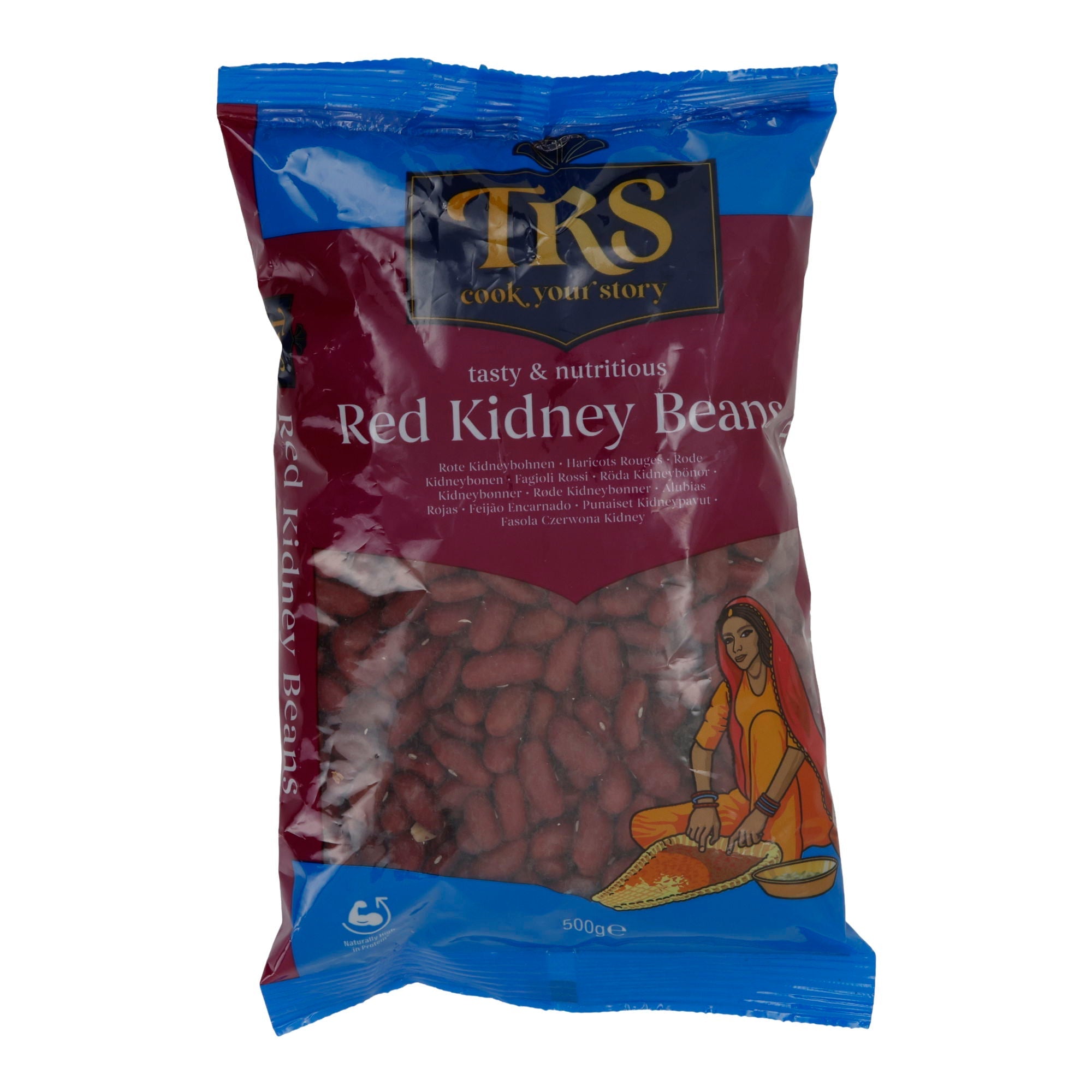 Red Kidney Beans TRS | Rote Kidneybohnen | Für Currys, Eintöpfe und mehr | 500 g - Taste Your World